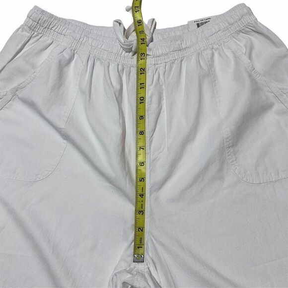 KAREN Scott White Comfort Waist Capri Pants 1x Nwt - Picture 8 of 12